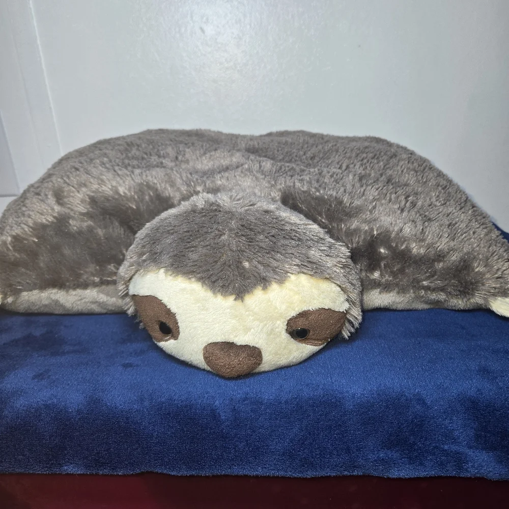 Bundle Lot Pillow Pets Sloth Sonny And Strawberry Scented 18